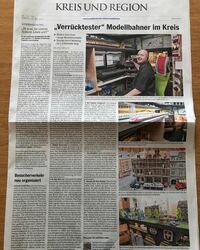 Zeitungsbericht S&uuml;dkurier 2020